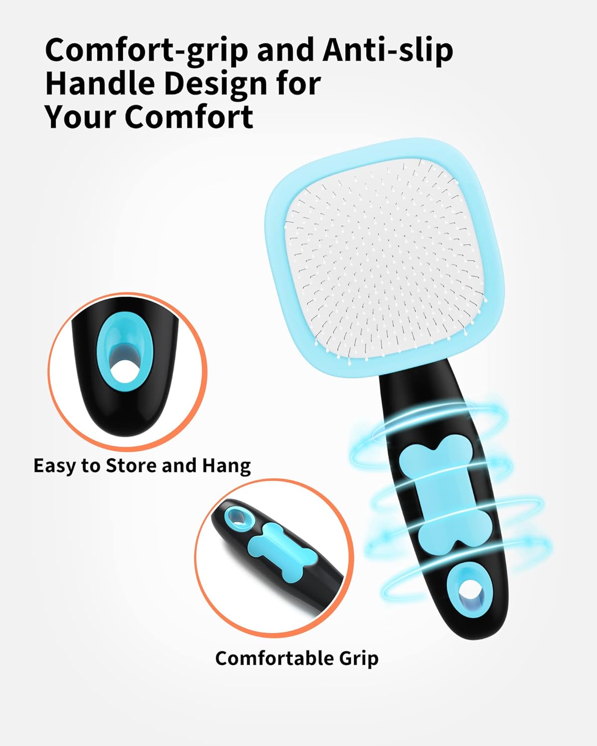 LunaPaw Grooming Brush